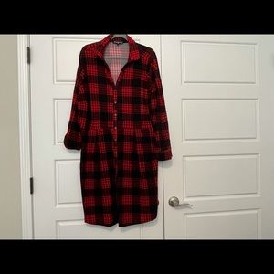 Derek Heart Plus - Buffalo plaid tunic/ dress